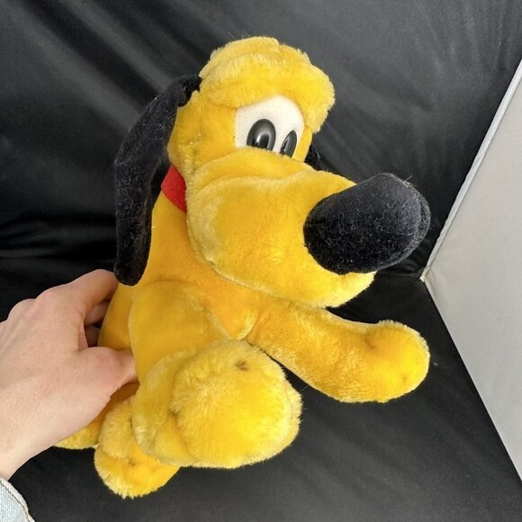 Disney Other - Vintage Walt Disney Co Pluto Plush Stuffed Animal Doll Toy Collectible Puppy